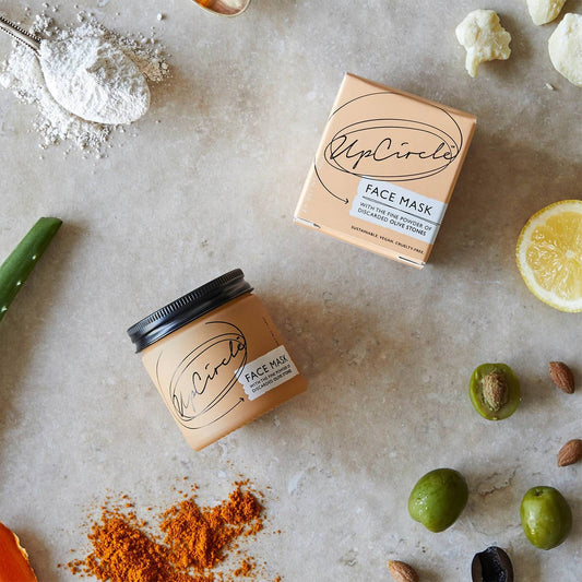 UpCircle Kaolin Clay Face Mask for Acne with Olive Powder 60ml