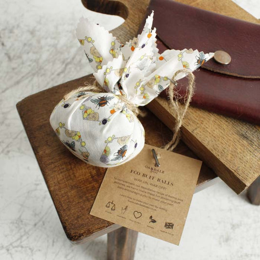 Sustainable Buff Ball for Furniture Rewaxing and Polishing