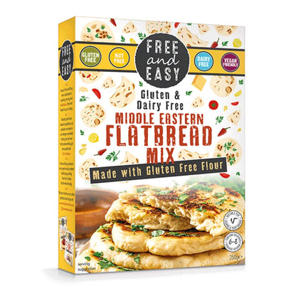 Free and Easy Gluten Free Middle Eastern Flatbread Mix