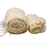 Cotton Pareo Beach Towel - 100x180 cm