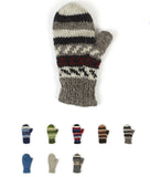 Nordic Style Wool Mittens