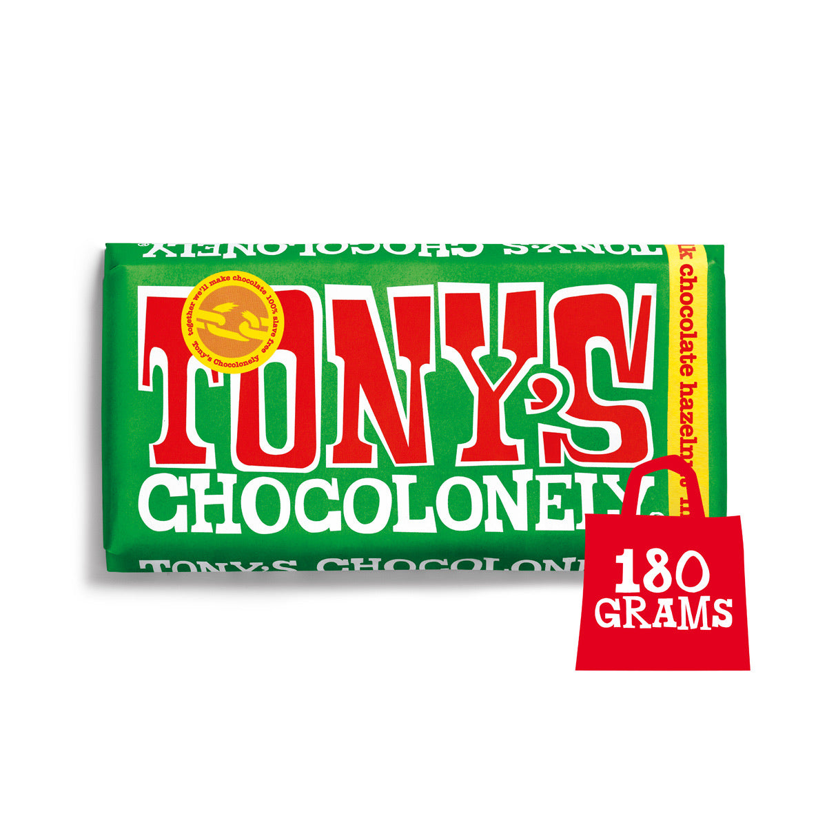 Milk Chocolate Hazelnut Bar -180g | Snacks & Chocolate | SW Coast Refills