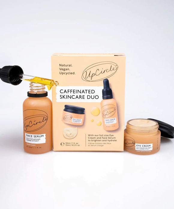 UpCircle Caffeinated Skincare Duo Bestselling Bundle - Save 15%
