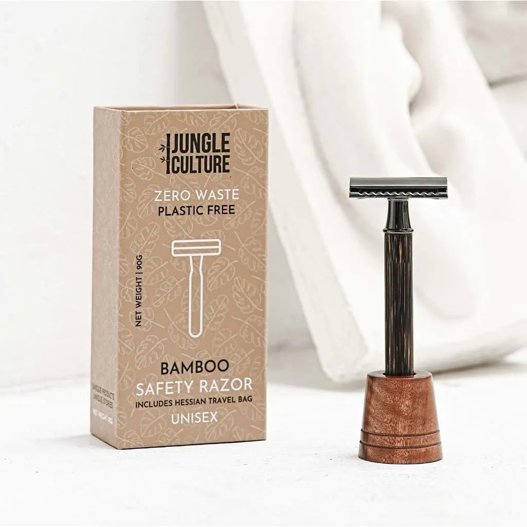 Jungle Culture Bamboo Razor Stand