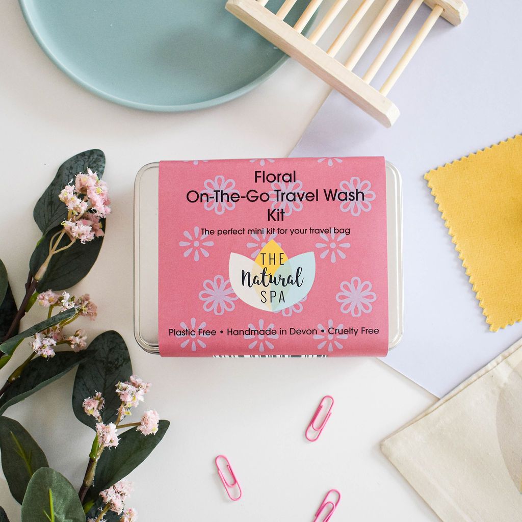 Zero Waste Travel Wash Kit - Vegan & Plastic Free | SW Coast Refills