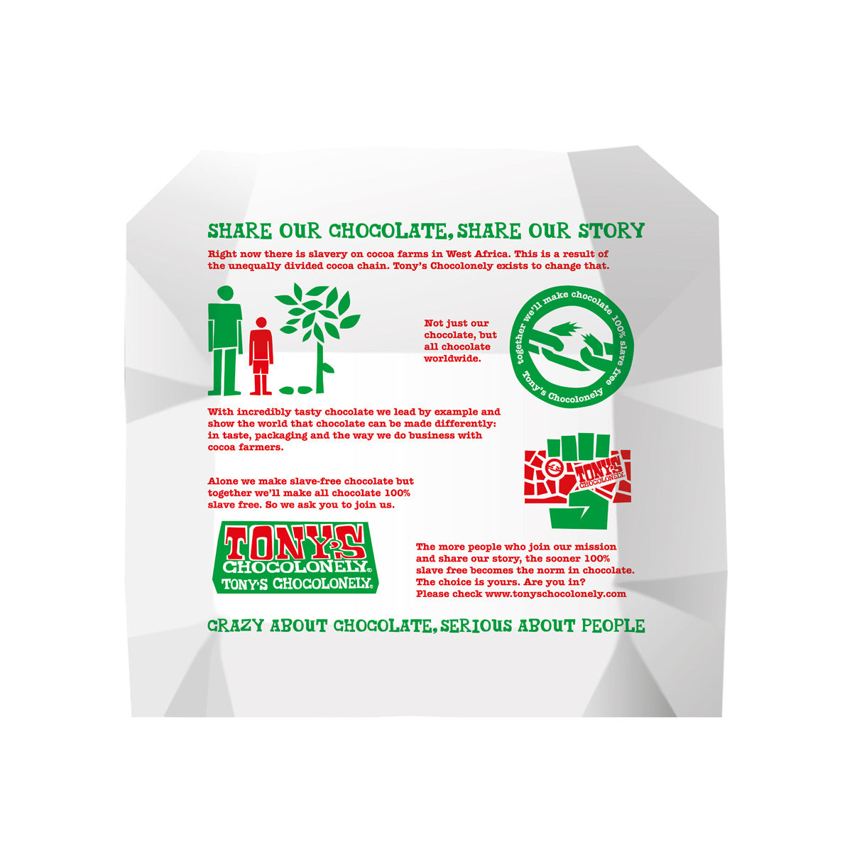 Tony’s Milk Chocolate Hazelnut Bar -180g