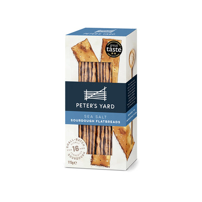 Peter's Yard Sea Salt Sourdough Flatbread -115g | SW Coast Refills