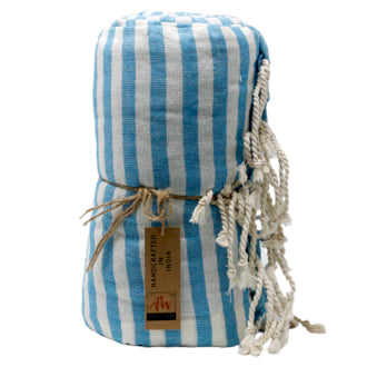 Cotton Tassel Sarong Beach Towel - 100x180 cm