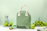 Fluf Moss Green Lunch Bag