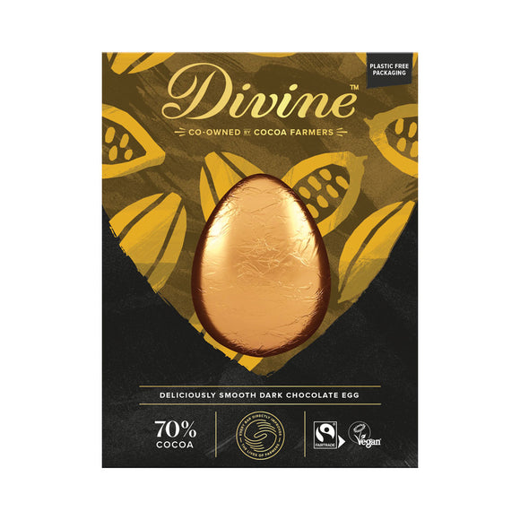 Divine Dark Chocolate Easter Egg