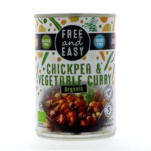 Free & Easy Chickpea & Vegetable Curry 400g