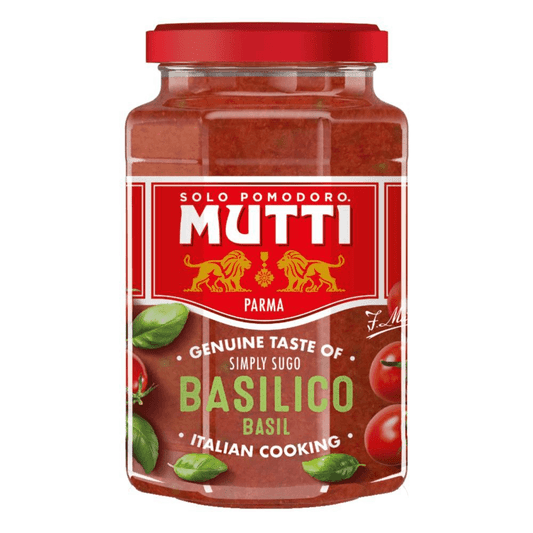 Mutti Basilico Tomato & Basil Italian Pasta Sauce - 400g