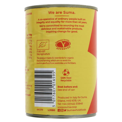 Suma Organic Chopped Tomatoes - 400g