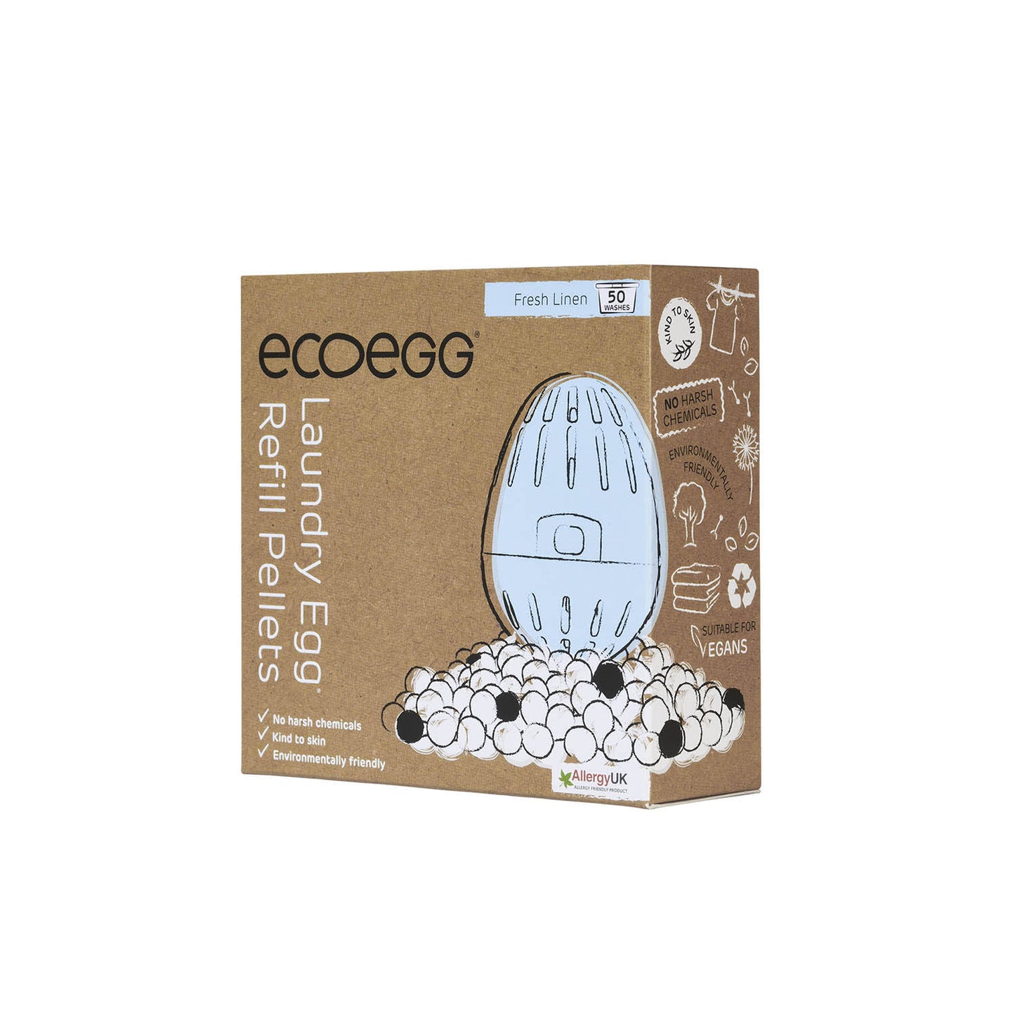 Ecoegg Laundry Egg Refill - Fresh Linen