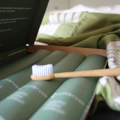 Truthbrush Award Winning Bamboo Toothbrush - Medium - SW Coast Refills 