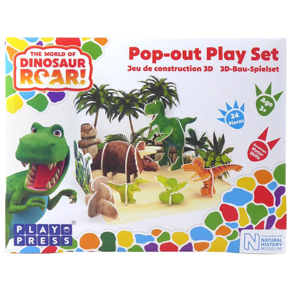 World of Dinosaur Roar! Pop-Out Play Set