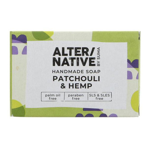 Alter/Native Patchouli & Hemp Soap Bar - 95g | SW Coast Refills