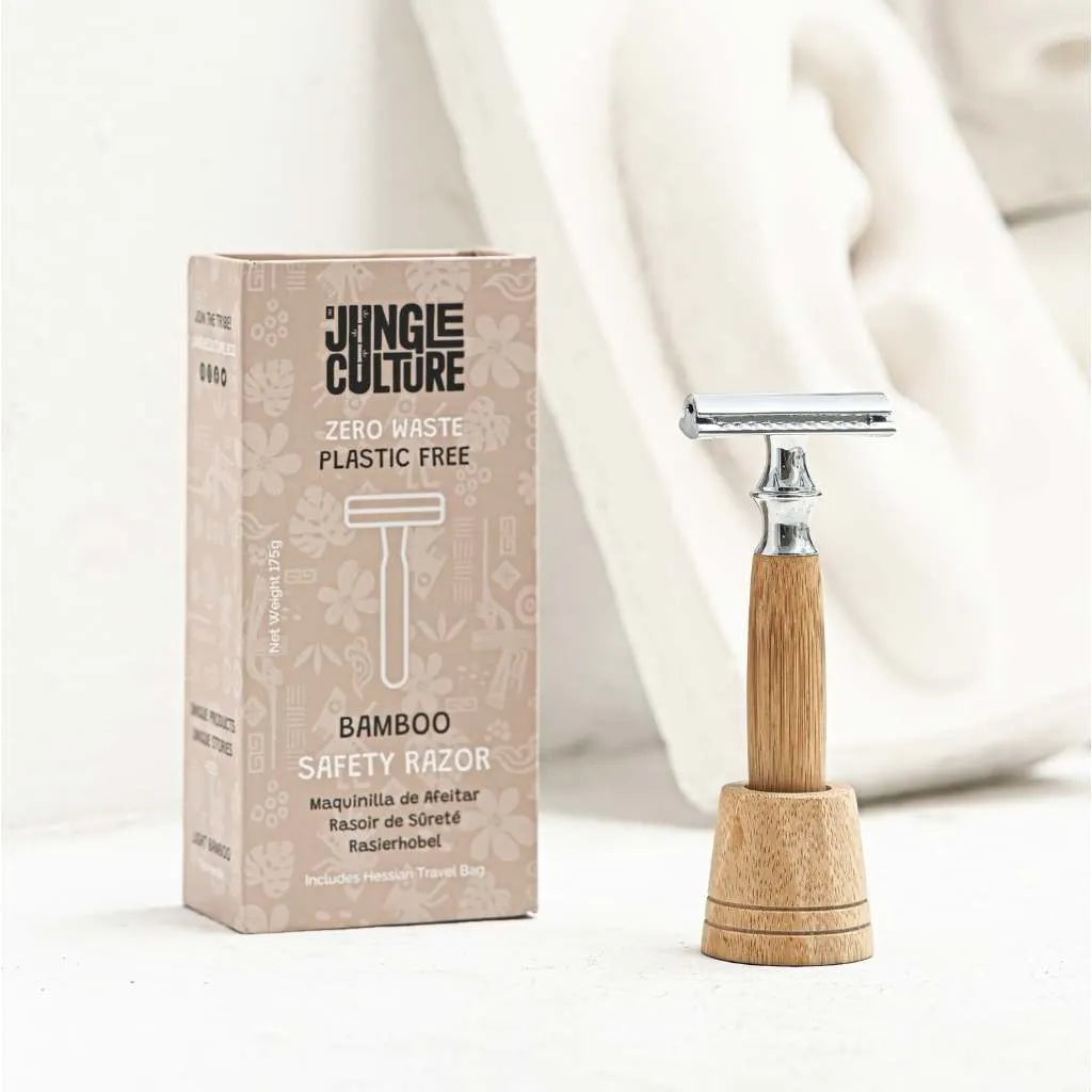 Jungle Culture Bamboo Razor Stand