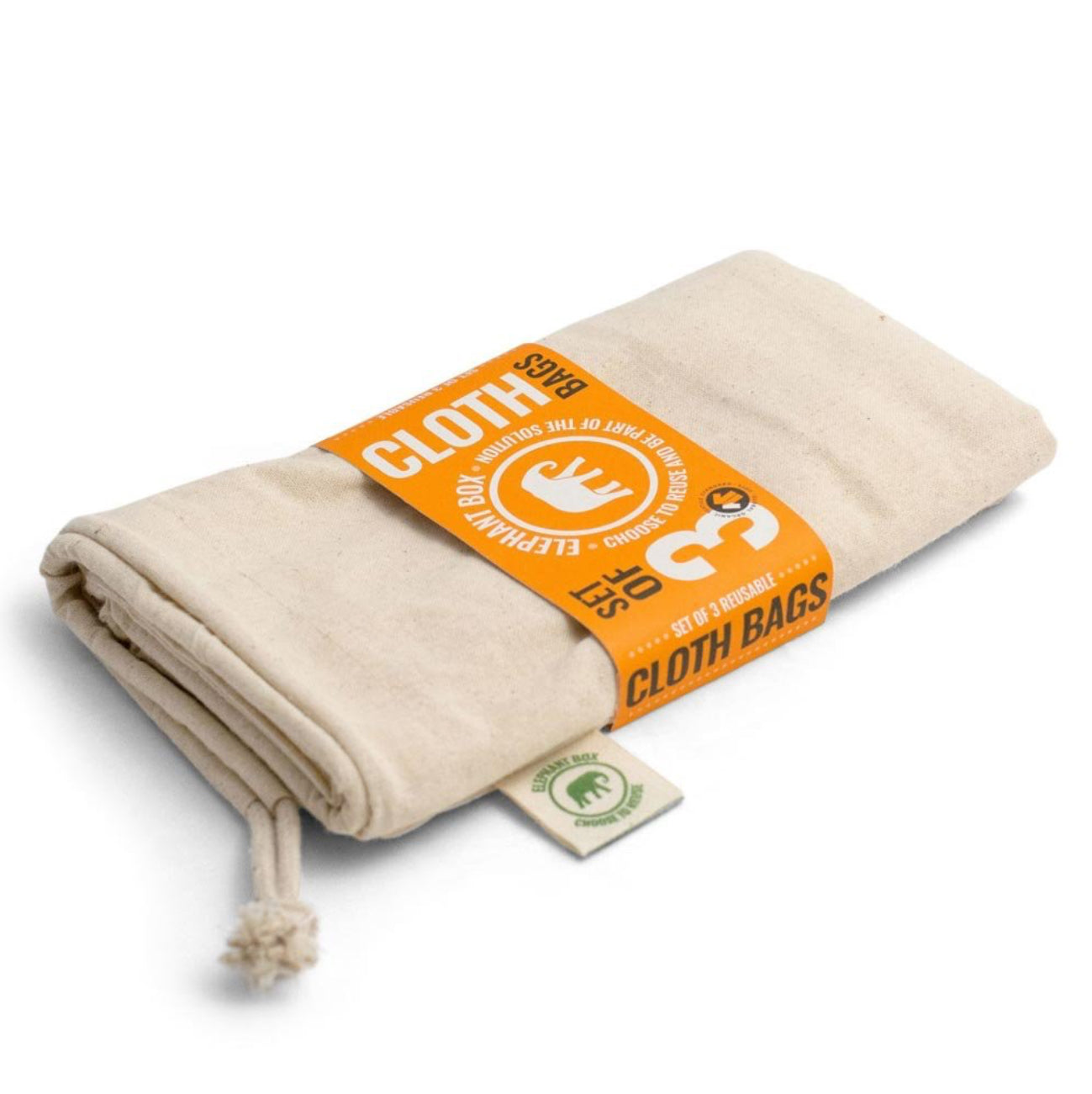 Elephant Box Set of 3 Produce Bags