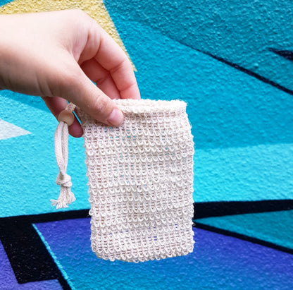 Sisal Soap Saver Pouch
