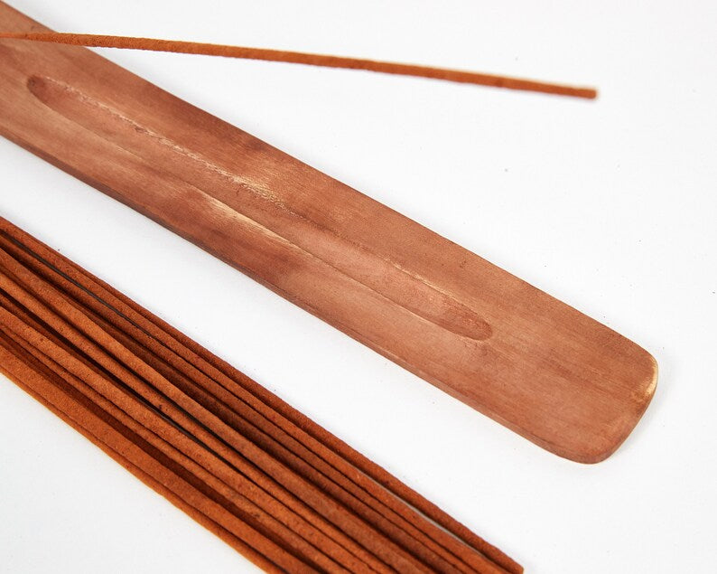 Natural Mango Wood Incense Holder