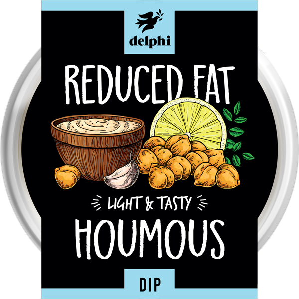 Delphi Reduced Fat Hummus Dip - 150g