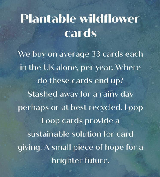 Let it Grow Plantable Christmas Card