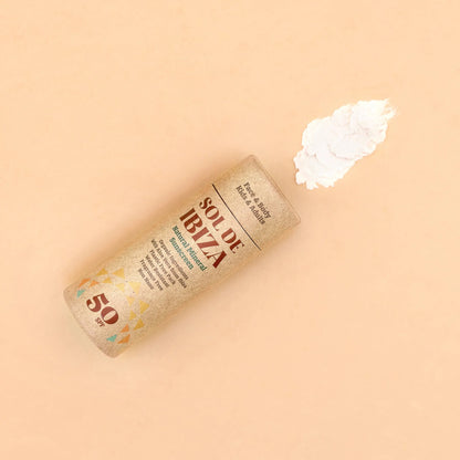 Sol de Ibiza Face & Body Plastic Free Sunscreen Stick SPF50 Children & Adults - Sol de Ibiza