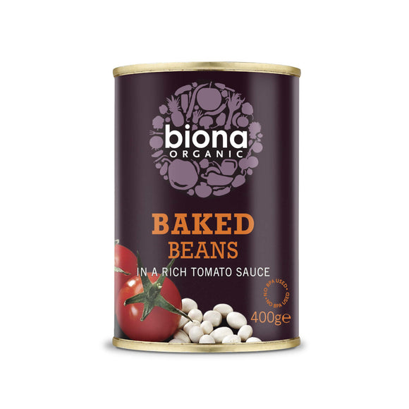 Organic Baked Beans in Tomato Sauce - 420g
