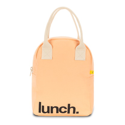 Fluf Peach Lunch Bag