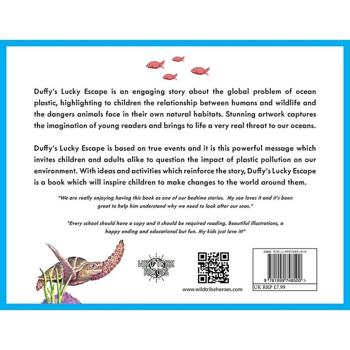 Duffy’s Lucky Escape - Signed Children’s Book