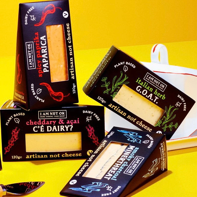 Christmas Gourmet Vegan Cheese Board - I Am Nut OK