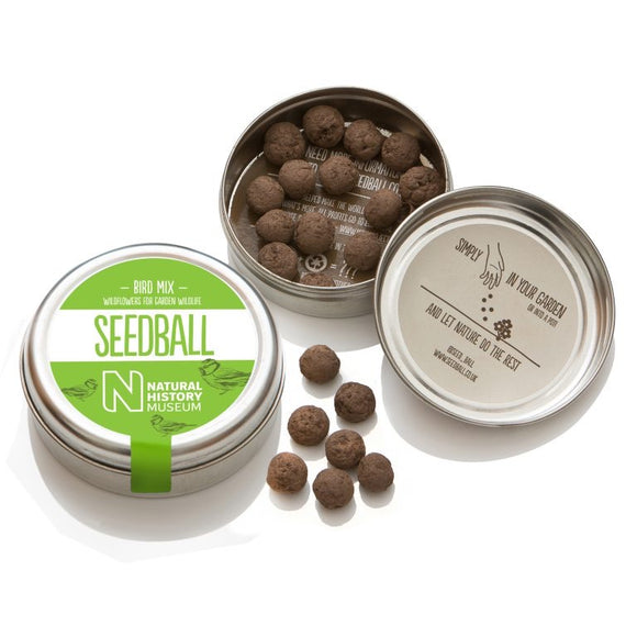 Bird Mix Seedball Seed Tin