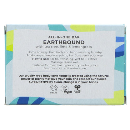 All-In-One Travel + Shampoo Bar - Earthbound