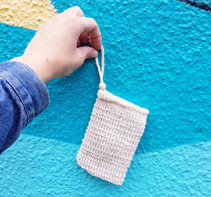Sisal Soap Saver Pouch