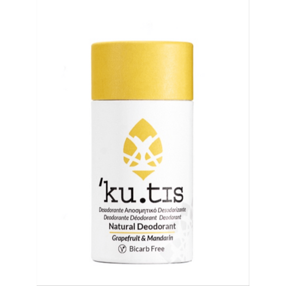 Kutis Skincare Vegan Deodorant Stick Grapefruit & Mandarin - Bicarb Free