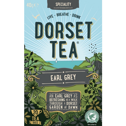 Dorset Tea Earl Grey - 20 Bags | SW Coast Refills