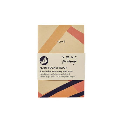 A6 Lined Notebook / Plain Sketchbook Recycled Paper