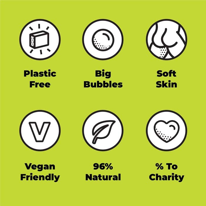 Solid Shower Gel - Lime & Sandalwood