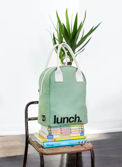 Fluf Moss Green Lunch Bag