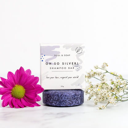 Soul & Soap Oh So Silver! Shampoo Bar - SW Coast Refills