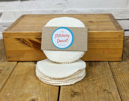 Natural Make Up Pads - The Stitchery Dorset