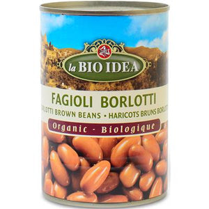 Tinned Borlotti Brown Beans - 400g - SW Coast Refills 