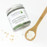 Facial Cleanser Powder, Kaolin Oat & Organic Jojoba