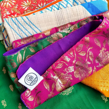 Upcycled Sari Gift Wrap - Double Sided XL