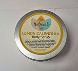Lemon Calendula Body Scrub - 200g