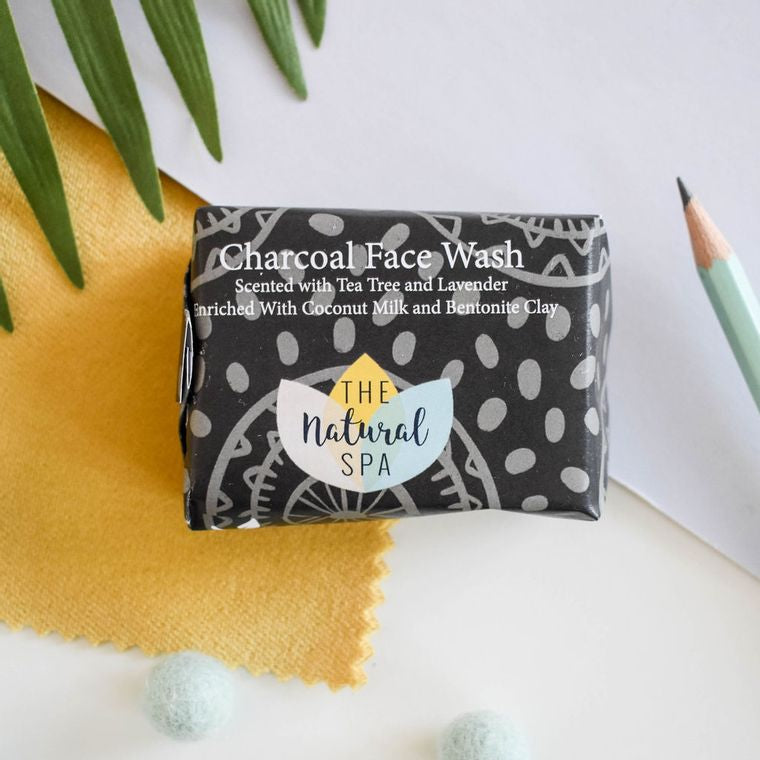 Charcoal Face Wash Bar - 75g
