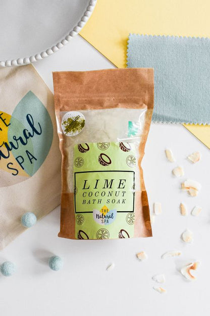 Lime and Coconut Bath Soak - Vegan