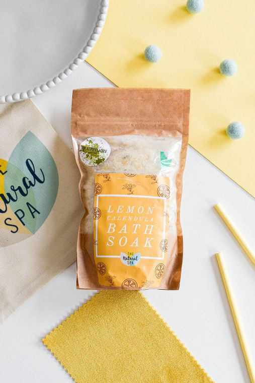 Lemon Calendula Bath Soak -   Vegan