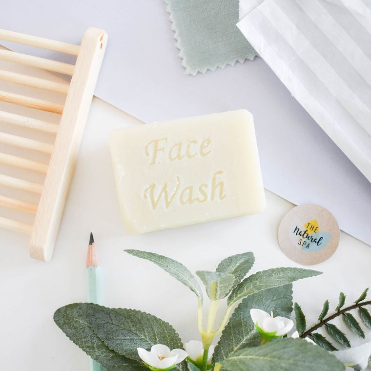 Cocoa Butter Face Wash Bar - 75g - Plastic Free - Vegan
